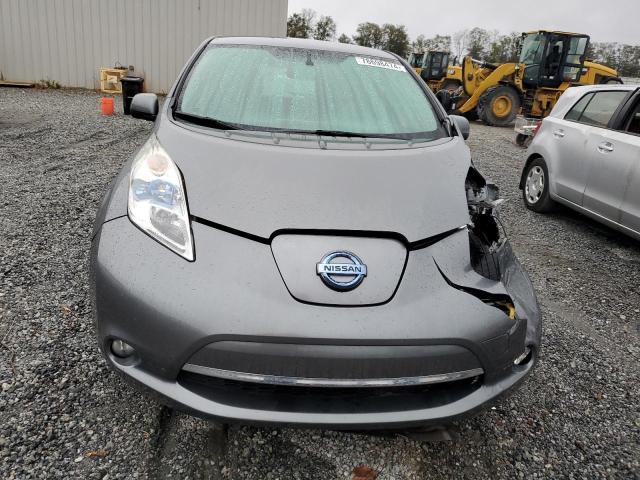 1N4BZ0CP2HC308102 - 2017 NISSAN LEAF S GRAY photo 5