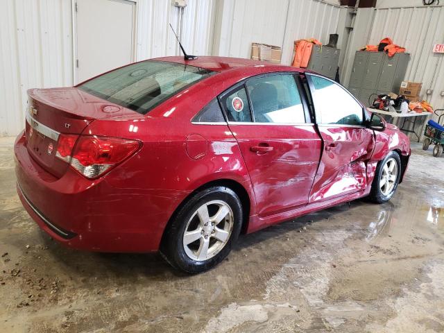 1G1PC5SB0D7129170 - 2013 CHEVROLET CRUZE LT RED photo 3