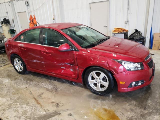 1G1PC5SB0D7129170 - 2013 CHEVROLET CRUZE LT RED photo 4