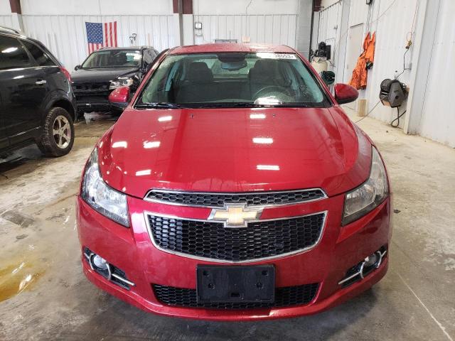 1G1PC5SB0D7129170 - 2013 CHEVROLET CRUZE LT RED photo 5