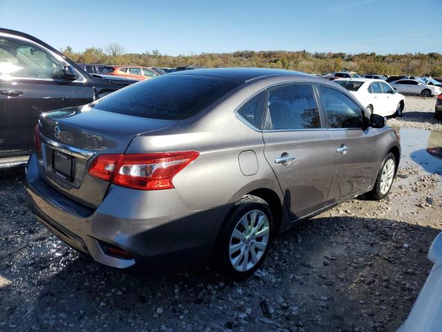 3N1AB7AP0JY303129 - 2018 NISSAN SENTRA S GRAY photo 3