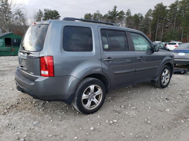 5FNYF4H48DB025879 - 2013 HONDA PILOT EX GRAY photo 3