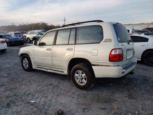 JT6HT00W7X0047400 - 1999 LEXUS LX 470 WHITE photo 2