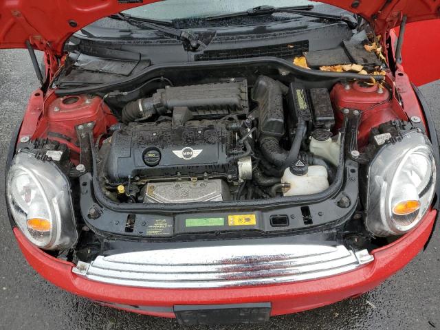 WMWMF3C52ATZ65917 - 2010 MINI COOPER RED photo 11