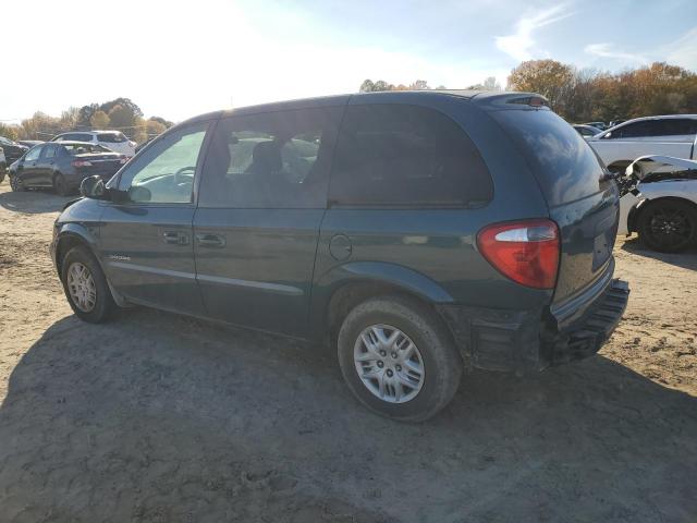 1B4GP45G81B112958 - 2001 DODGE CARAVAN SPORT GREEN photo 2