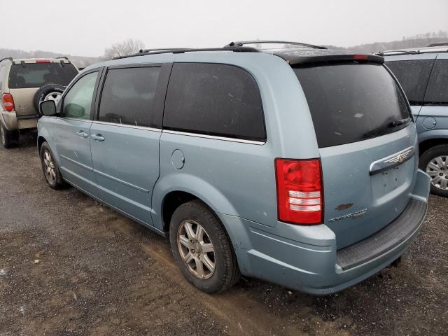 2A8HR54P28R666851 - 2008 CHRYSLER TOWN & COU TOURING BLUE photo 2