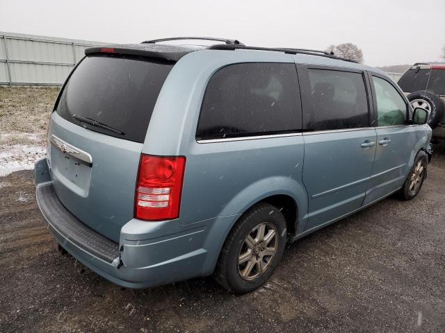 2A8HR54P28R666851 - 2008 CHRYSLER TOWN & COU TOURING BLUE photo 3