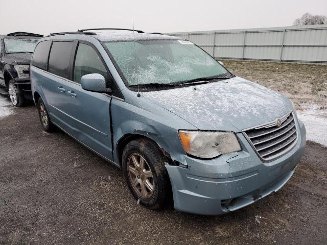 2A8HR54P28R666851 - 2008 CHRYSLER TOWN & COU TOURING BLUE photo 4