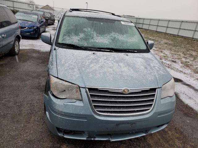 2A8HR54P28R666851 - 2008 CHRYSLER TOWN & COU TOURING BLUE photo 5