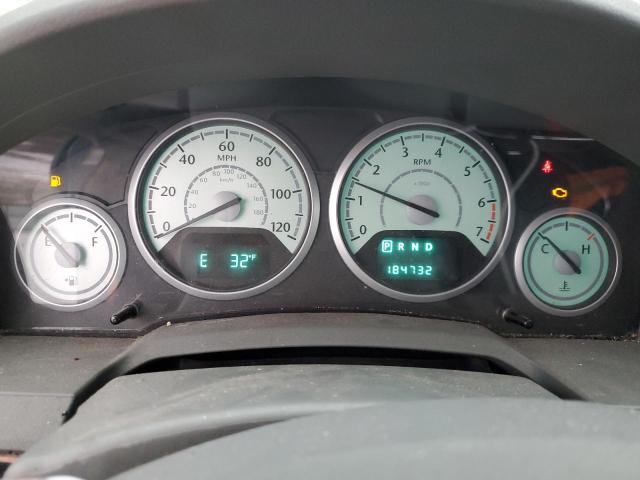 2A8HR54P28R666851 - 2008 CHRYSLER TOWN & COU TOURING BLUE photo 9