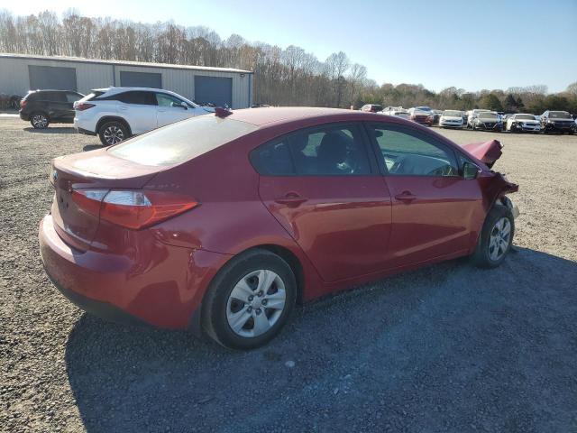 KNAFX4A64F5418294 - 2015 KIA FORTE LX RED photo 3