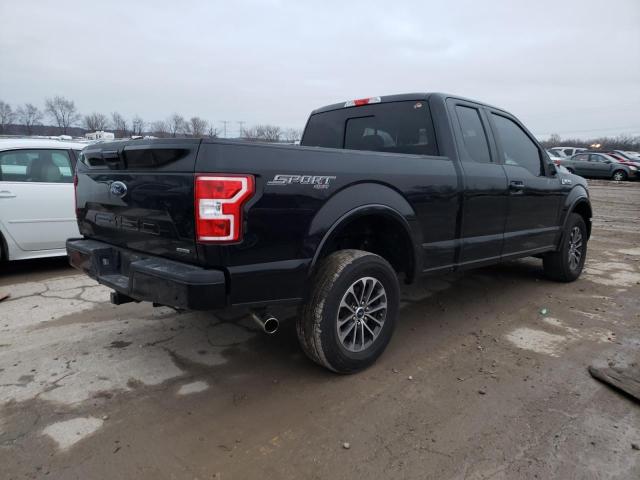 1FTEX1EP5JKF52371 - 2018 FORD F150 SUPER CAB BLACK photo 3