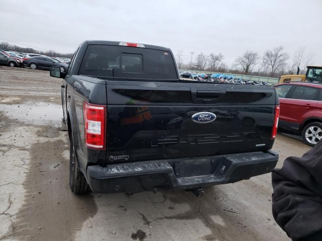 1FTEX1EP5JKF52371 - 2018 FORD F150 SUPER CAB BLACK photo 6