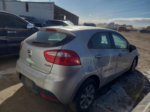 KNADN5A30E6417659 - 2014 KIA RIO EX SILVER photo 3