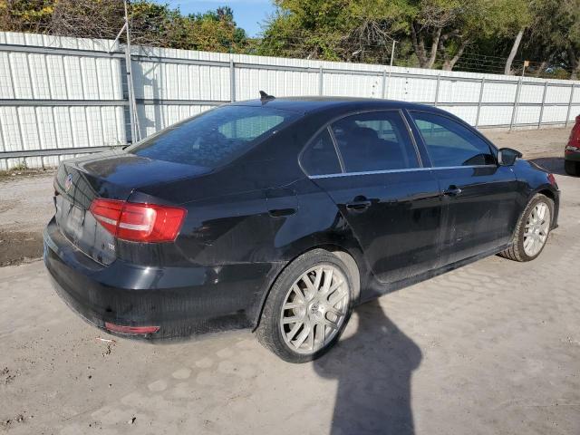 3VWD07AJ6FM250427 - 2015 VOLKSWAGEN JETTA SE BLACK photo 3