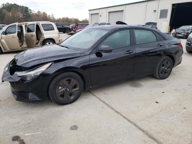 KMHLS4AG7MU106188 - 2021 HYUNDAI ELANTRA SEL BLACK photo 1