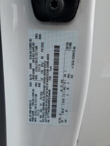 1FT7W2BA8REE34648 - 2024 FORD F250 SUPER DUTY WHITE photo 12