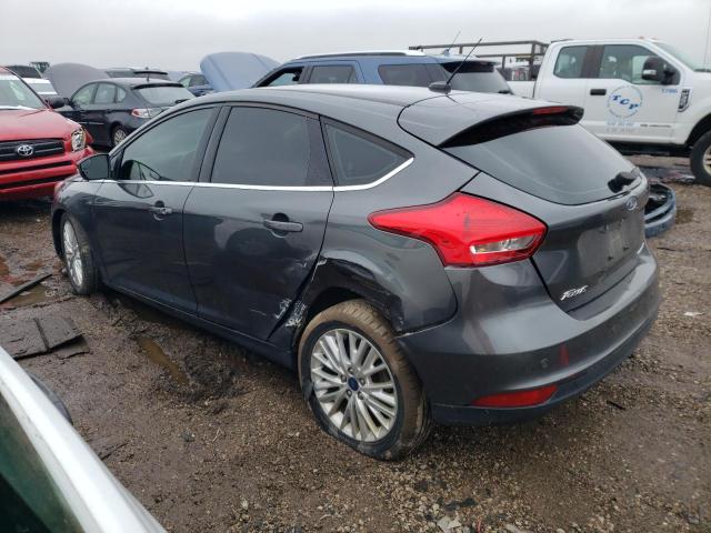 1FADP3N26JL227921 - 2018 FORD FOCUS TITANIUM GRAY photo 2