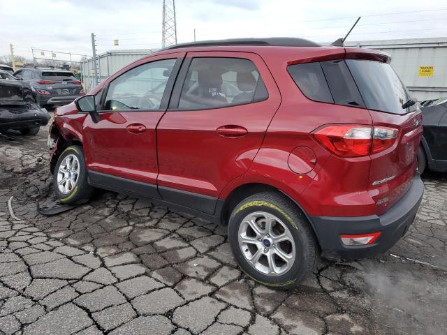 MAJ6S3GL0LC363297 - 2020 FORD ECOSPORT SE BURGUNDY photo 2