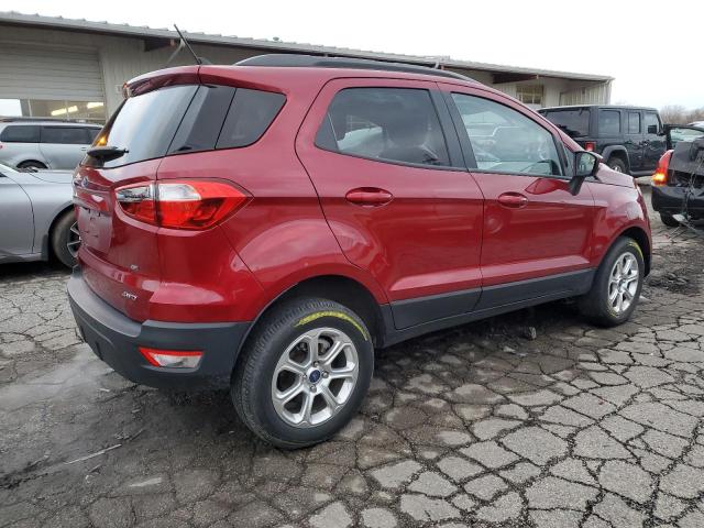 MAJ6S3GL0LC363297 - 2020 FORD ECOSPORT SE BURGUNDY photo 3