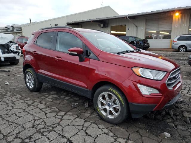 MAJ6S3GL0LC363297 - 2020 FORD ECOSPORT SE BURGUNDY photo 4