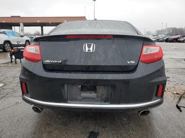 1HGCT2B85DA007756 - 2013 HONDA ACCORD EXL BLACK photo 6