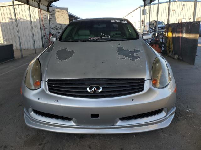 JNKCV54E83M221214 - 2003 INFINITI G35 SILVER photo 5