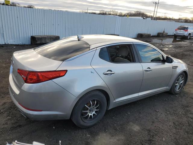 KNAGM4A71C5292252 - 2012 KIA OPTIMA LX SILVER photo 3