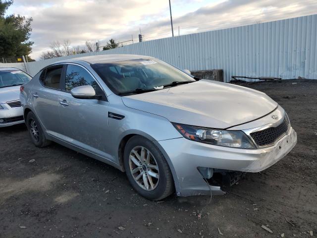 KNAGM4A71C5292252 - 2012 KIA OPTIMA LX SILVER photo 4