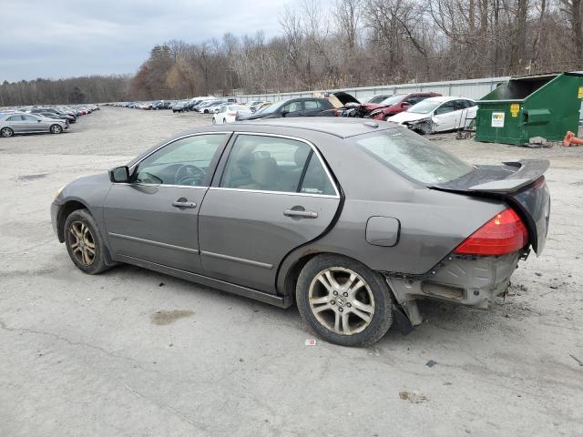 1HGCM56866A074622 - 2006 HONDA ACCORD EX GRAY photo 2