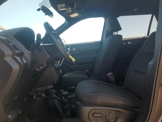 1FM5K8ARXHGE14669 - 2017 FORD EXPLORER POLICE INTERCEPTOR ნაცრისფერი ფოტო 7