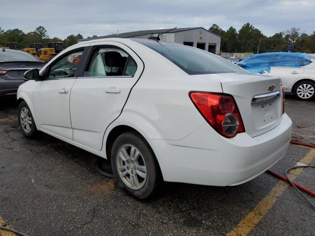 1G1JC5SH8F4112017 - 2015 CHEVROLET SONIC LT WHITE photo 2