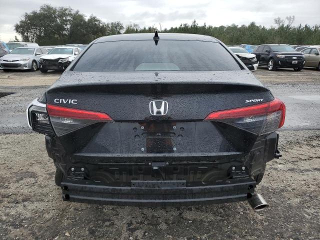 2HGFE2F59NH565250 - 2022 HONDA CIVIC SPORT BLACK photo 6