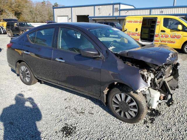 3N1CN7AP6FL923522 - 2015 NISSAN VERSA S GRAY photo 4