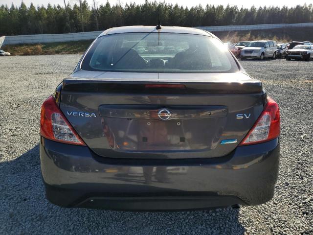 3N1CN7AP6FL923522 - 2015 NISSAN VERSA S GRAY photo 6