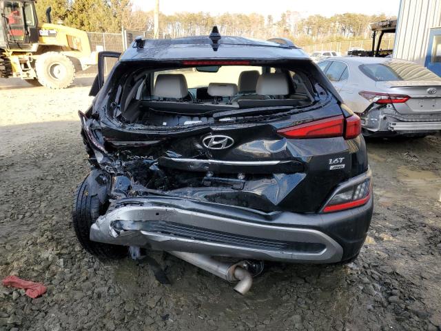 KM8K5CA33PU970184 - 2023 HYUNDAI KONA LIMITED BLACK photo 6