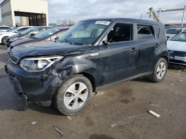 KNDJN2A27G7360272 - 2016 KIA SOUL BLACK photo 1