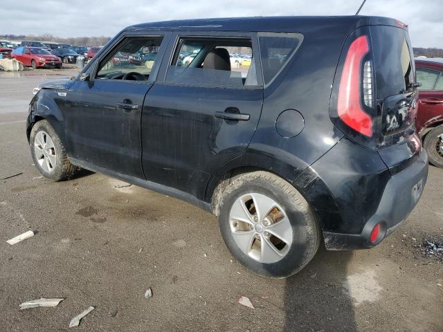 KNDJN2A27G7360272 - 2016 KIA SOUL BLACK photo 2