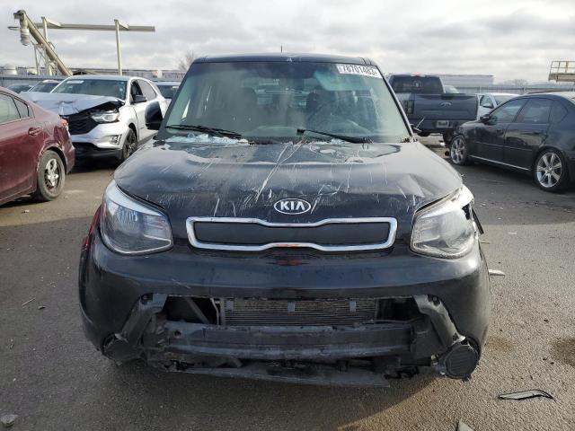 KNDJN2A27G7360272 - 2016 KIA SOUL BLACK photo 5