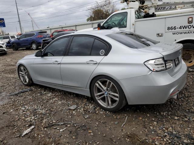 WBA3B9C5XEJ466116 - 2014 BMW 335 XI SILVER photo 2