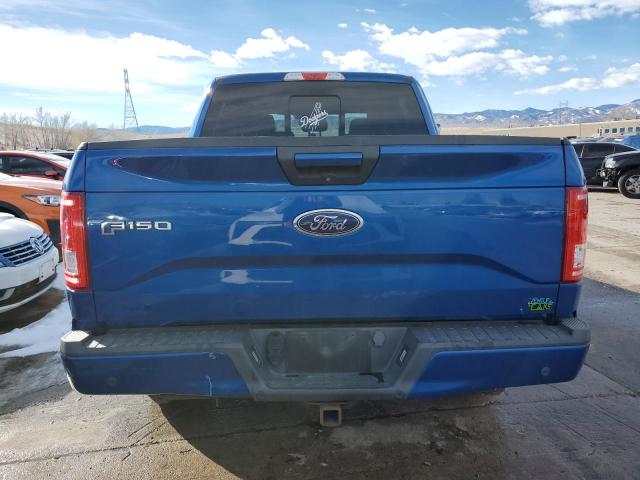 1FTEW1EP3HKC44192 - 2017 FORD F150 SUPERCREW BLUE photo 6