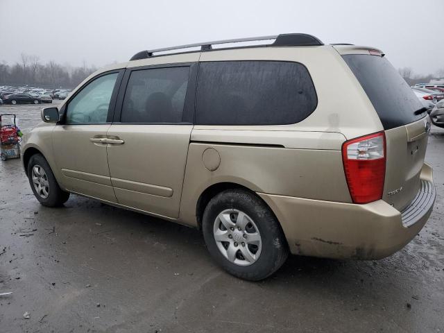 KNDMB233286217734 - 2008 KIA SEDONA EX GOLD photo 2