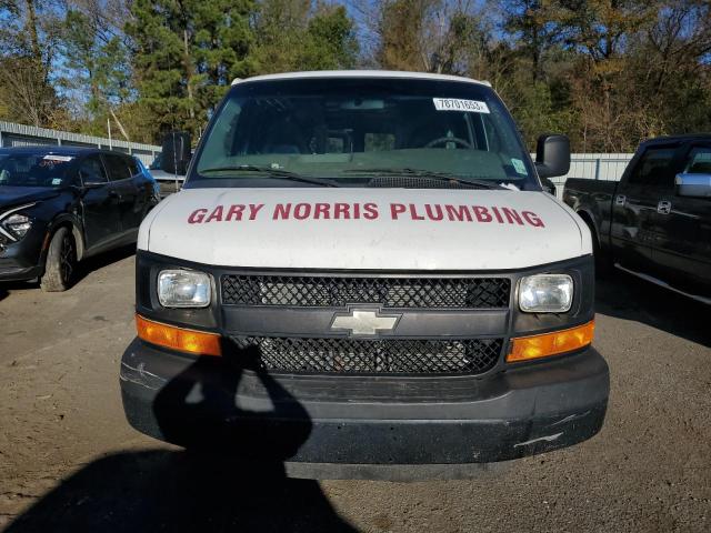 1GCWGGCG6E1145973 - 2014 CHEVROLET EXPRESS G2 WHITE photo 5