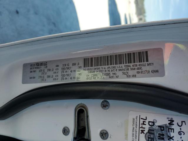 1C6RR6TT1LS103305 - 2020 RAM 1500 CLASS SLT 白色 照片 12