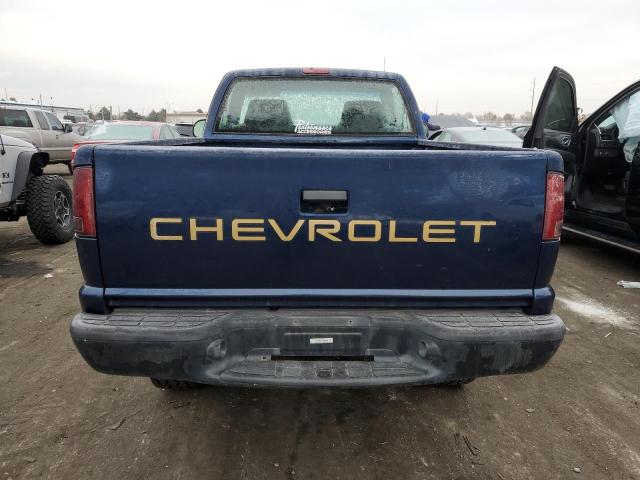 1GCDT14W2Y8206883 - 2000 CHEVROLET S TRUCK S10 BLUE photo 6