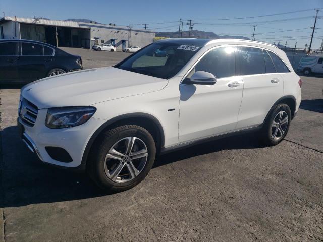 WDC0G5EB8KF543013 - 2019 MERCEDES-BENZ GLC 350E WHITE photo 1