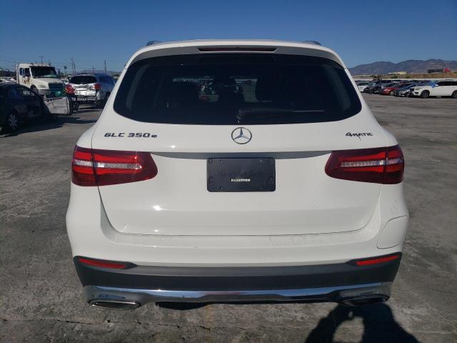 WDC0G5EB8KF543013 - 2019 MERCEDES-BENZ GLC 350E WHITE photo 6