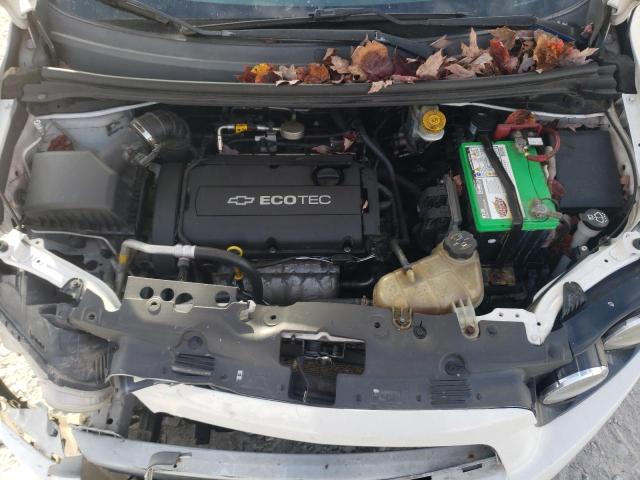 1G1JB6SH3C4190080 - 2012 CHEVROLET SONIC LS თეთრი ფოტო 11