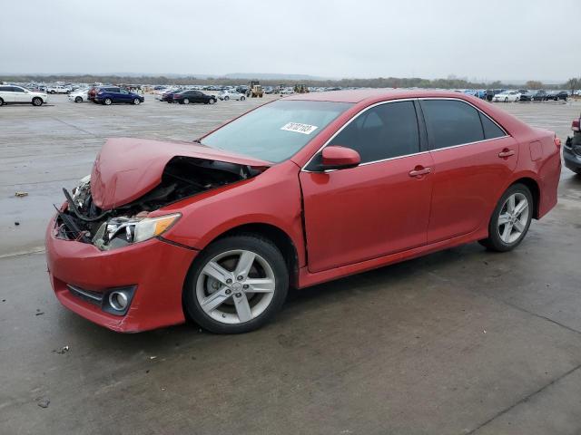 4T1BF1FK6CU636274 - 2012 TOYOTA CAMRY BASE RED photo 1