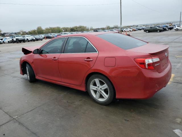 4T1BF1FK6CU636274 - 2012 TOYOTA CAMRY BASE RED photo 2